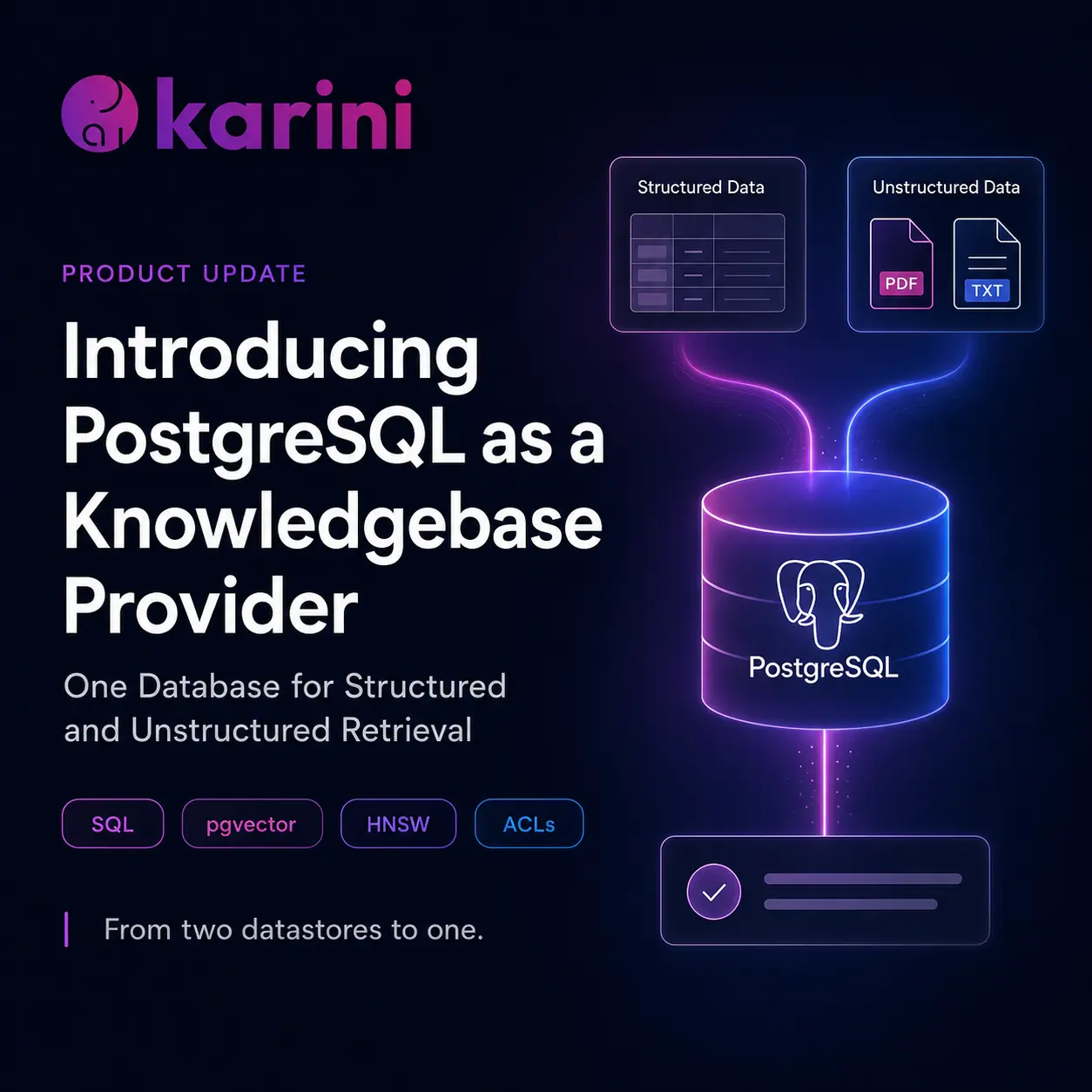 Introducing PostgreSQL as a Knowledgebase Provider for Agentic AI and RAG
